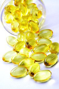 Cod liver oil pills on white TipsfromTia.com