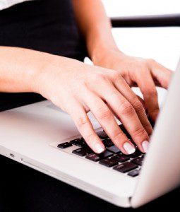 "Hands Typing On Laptop" by photostock FreeDigitalPhotos.net 